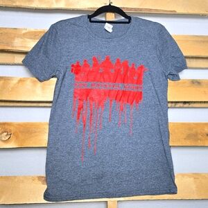 The Hateful Eight Gray Graphic T-Shirt Size:S